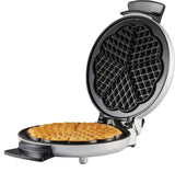 MASTER Chef Round, Non-Stick Waffle Maker, Silver image 2