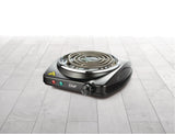 MASTER Chef Single Burner Hot Plate, Black, 1000W image 6
