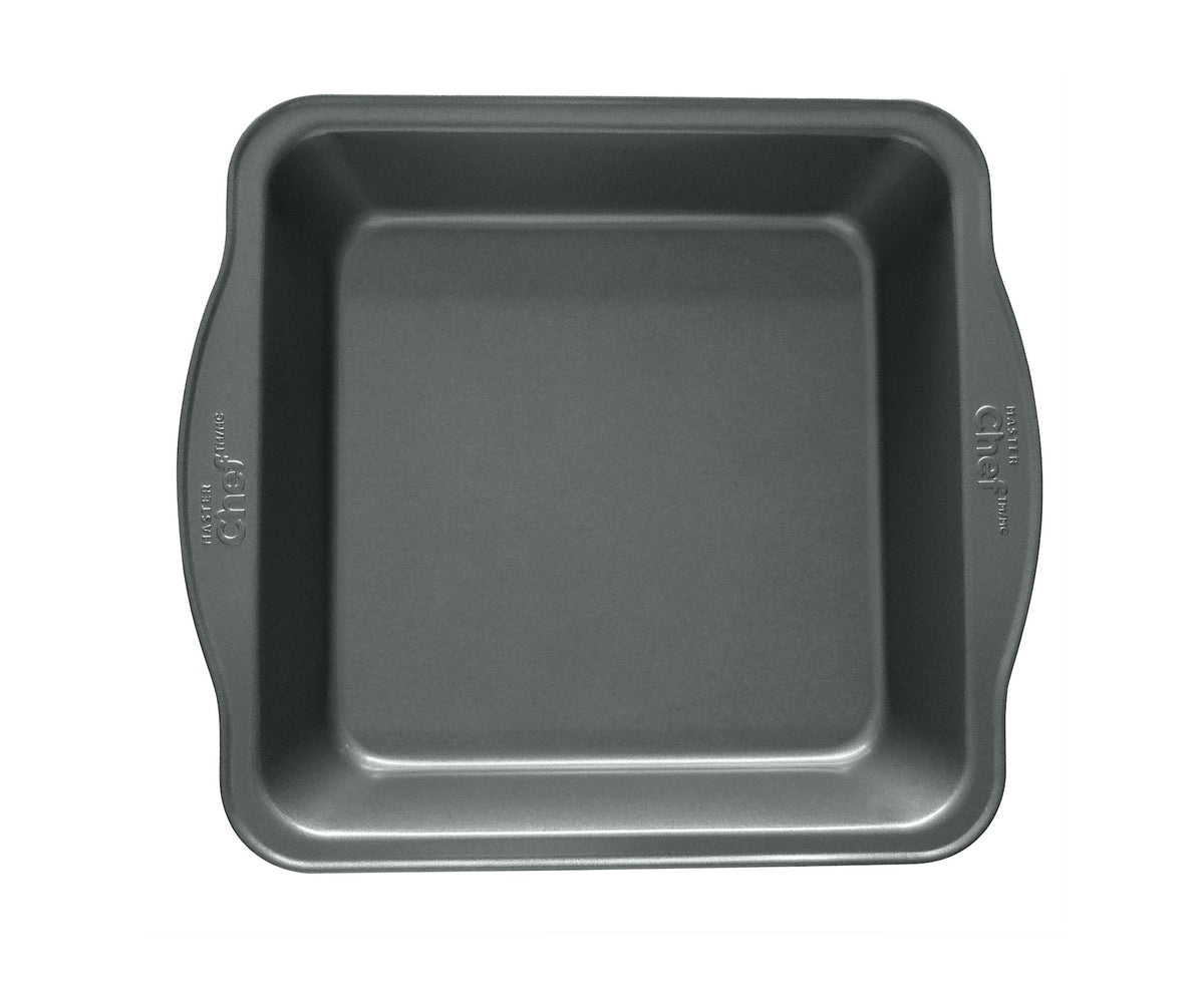 MASTER Chef Square Cake Pan, Non-Stick, 8-in