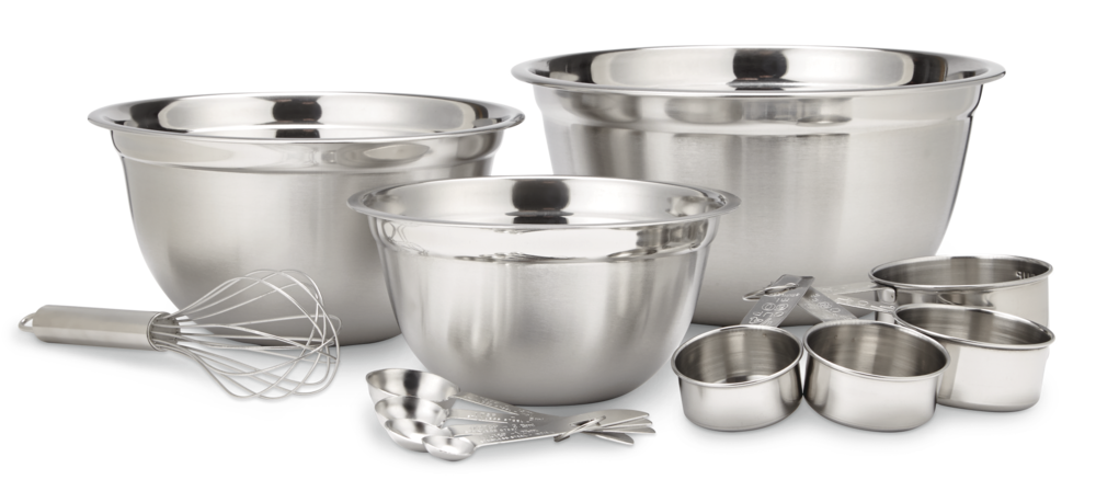 MASTER Chef Stainless Steel Bake Prep Set, 12-pc