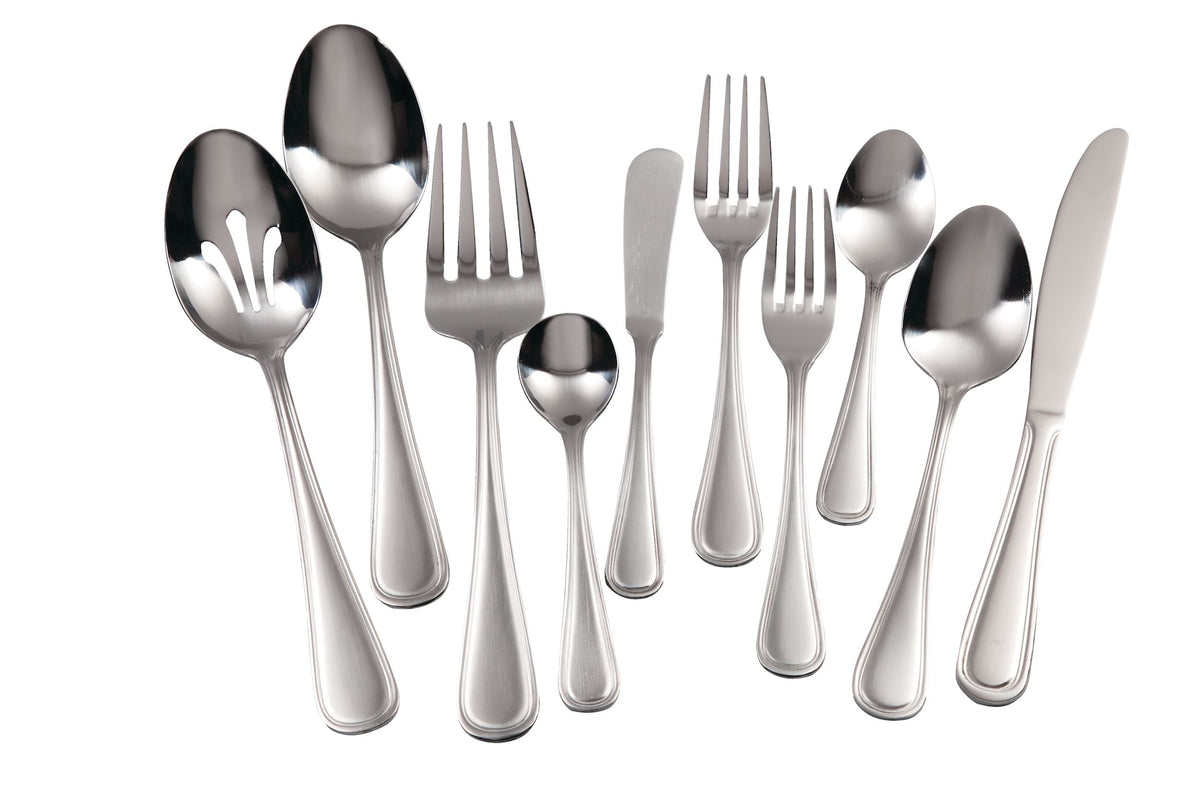 MASTER Chef Stainless Steel Flatware Set, Serves 8, 45-pc
