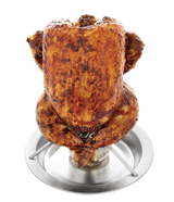 MASTER Chef Stainless Steel Folding Beer Can Chicken Holder/Chicken Roasting Rack Stand image 3