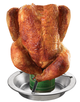 MASTER Chef Stainless Steel Folding Beer Can Chicken Holder/Chicken Roasting Rack Stand image 5