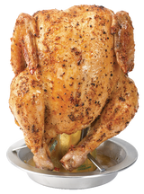 MASTER Chef Stainless Steel Folding Beer Can Chicken Holder/Chicken Roasting Rack Stand image 6