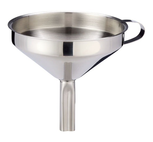 Master Chef Stainless Steel Funnel with Removable Strainer