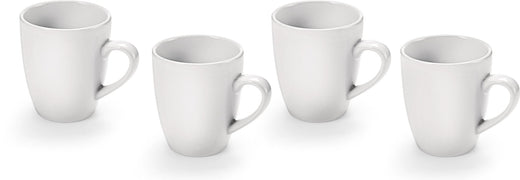 MASTER Chef Stoneware Mug Set, 12-oz, Dishwasher and Microwave Safe, 4-pc