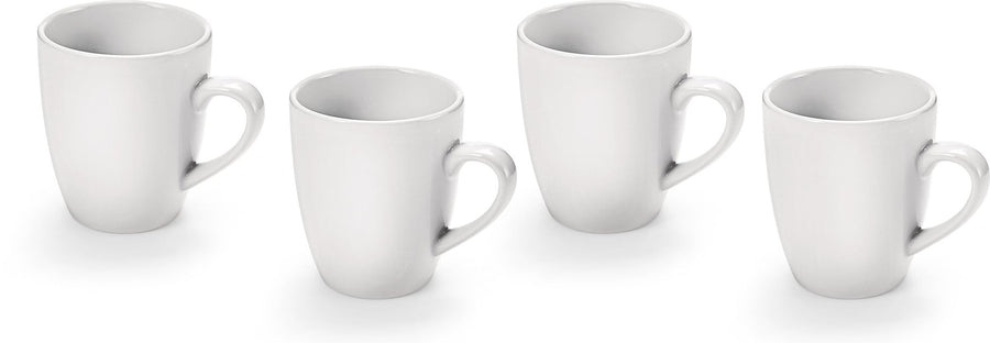 MASTER Chef Stoneware Mug Set, 12-oz, Dishwasher and Microwave Safe, 4-pc