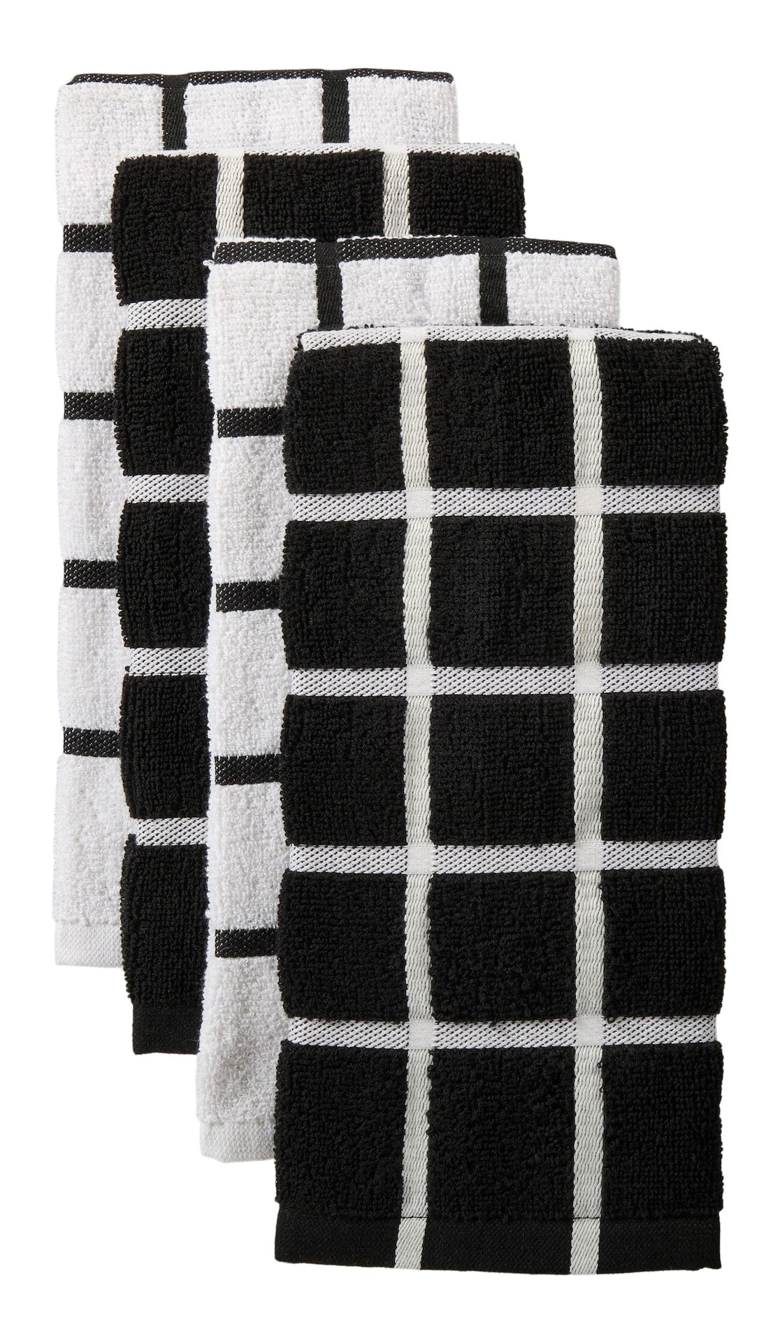 Master Chef Terry Kitchen Towels, Reusable, Various Colours, 16-in x 26-in, 4-pk