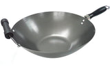 MASTER Chef Wok Stir Fry Pan, Black, 35.5cm