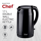MasterChef Double Wall Kettle with Push Button Lid, 1.7-L image 2