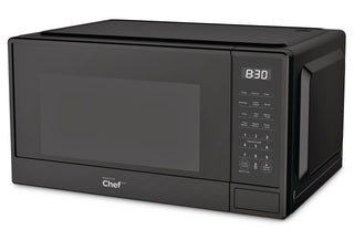 MasterChef Matte Microwave, Black, 1.1-cu-ft