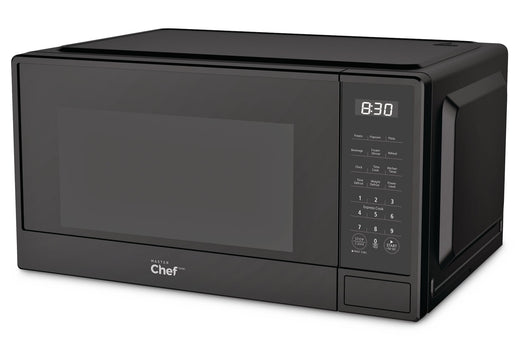 MasterChef Matte Microwave, Black, 1.1-cu-ft