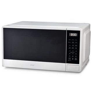 MasterChef Matte Microwave, White, 1.1-cu-ft