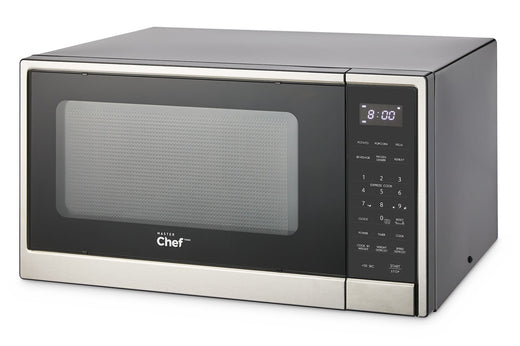 MasterChef Microwave, Stainless Steel, 1.3-cu-ft