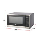 MasterChef Microwave, Stainless Steel, 1.3-cu-ft image 3