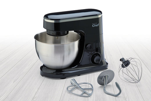 MasterChef Multi-Function Stand Mixer, 6-Speed, Black