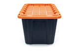 Mastercraft 102-L Heavy-Duty Orange/Black Storage Tote image 2