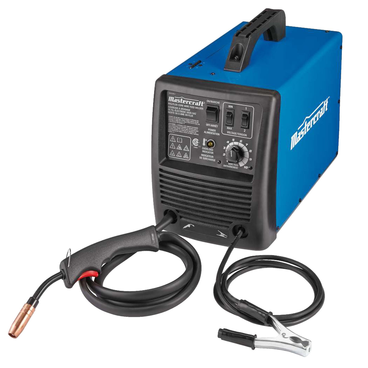 Mastercraft 120V MIG & Flux Core Welder & Accessory Kit