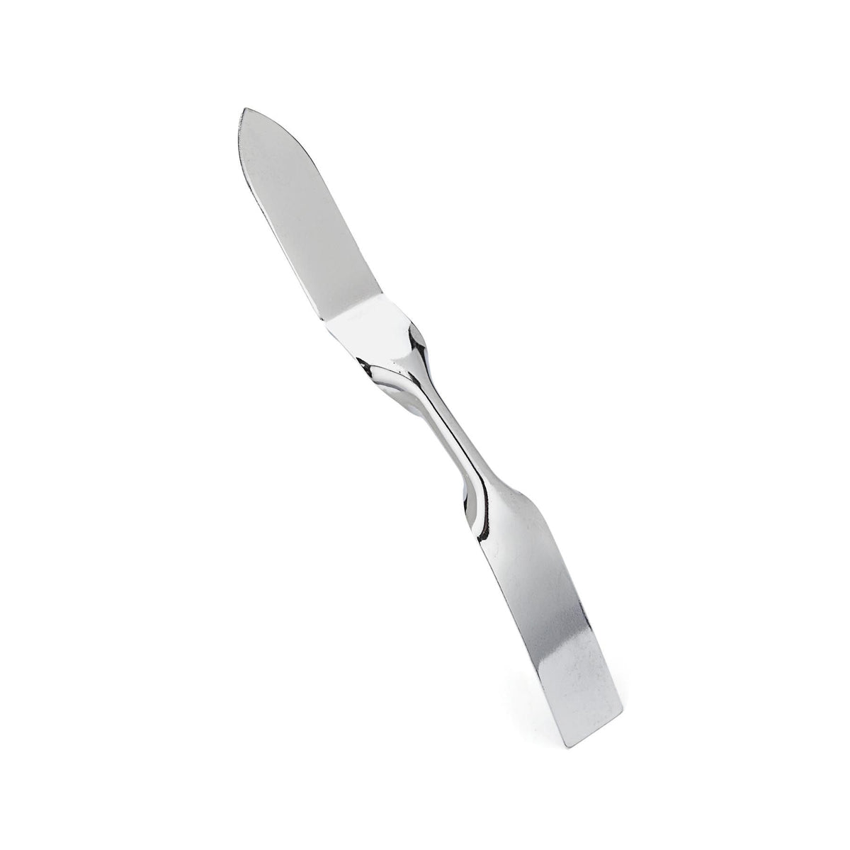Mastercraft 2-in-1 Carbon Steel Chrome Plated Patching Knife For Plaster, Stucco & Concrete