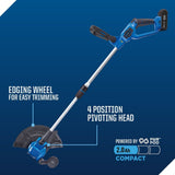 Mastercraft 20V Cordless 12" String Trimmer and 370CFM Blower Combo Kit with PWR POD 2 Ah Battery and Charger image 7