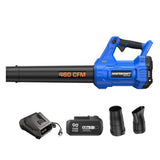 Mastercraft 20V Cordless 460 CFM Brushless Leaf Blower Kit with PWRPOD 4 Ah Battery and Charger image 4