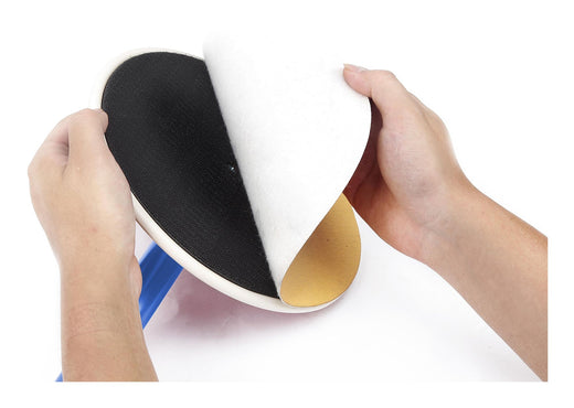 Mastercraft 220-Grit Fine Hook & Loop Sandpaper Discs For Random Orbital Sander, 9-in, 10-pc