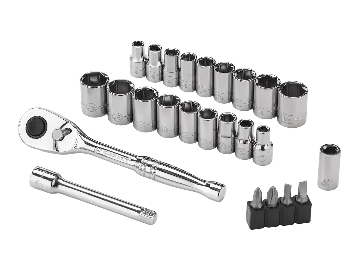 Mastercraft 25 Piece 1/4" Drive Socket Set