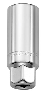 Mastercraft 3/8-in Drive Spark Plug Socket, CRV, Assorted Sizes