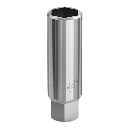 Mastercraft 3/8-in Drive Spark Plug Socket, CRV, Nickel-Chrome Plating, 14mm