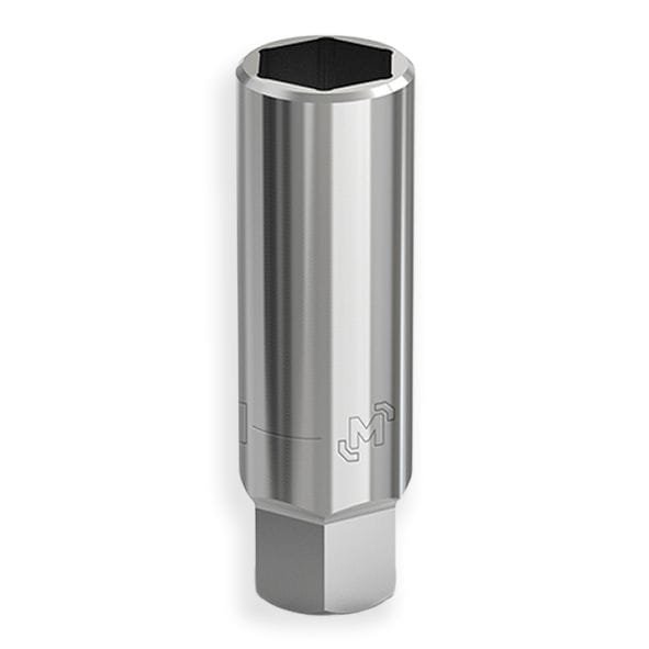 Mastercraft 3/8-in Drive Spark Plug Socket, CRV, Nickel-Chrome Plating, 9/16-in