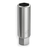 Mastercraft 3/8-in Drive Spark Plug Socket, CRV, Nickel-Chrome Plating, 9/16-in