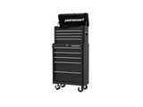 Mastercraft 4-Drawer Tool Storage Chest with Liners, Black, 24-in image 3