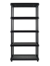 Mastercraft 5-Shelf Resin/ Plastic Storage Rack/ Shelving Unit, 36 x 24 x 72-in image 2