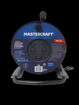 Mastercraft 50-ft 14-Gauge Black Cord Reel with Stand image 4
