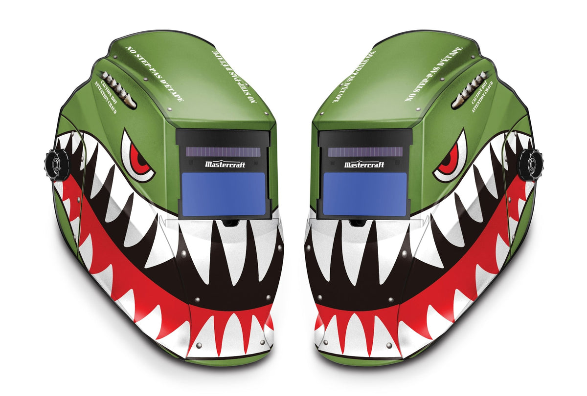 Mastercraft Auto-darkening Welding Helmet, Fixed Shade