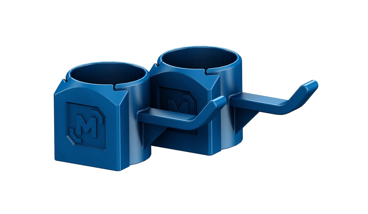 Mastercraft Blue Resin Shelf Hooks, 2-pc