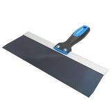 Mastercraft Drywall Patching & Taping Knife with Solvent-Resistant Blue Steel Blade, 12-in