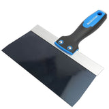 Mastercraft Drywall Patching & Taping Knife with Solvent-Resistant Blue Steel Blade, 8-in