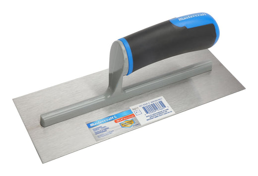 Mastercraft Ergonomic Steel Cement Trowel For Masonry & Concrete Work, 4 x 10-in