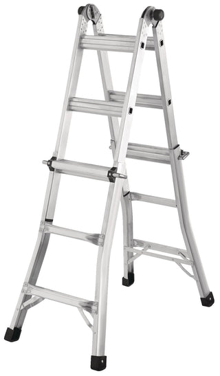 Mastercraft Grade 1A Aluminum Multi-Task Ladder, 13-ft, 300-lb