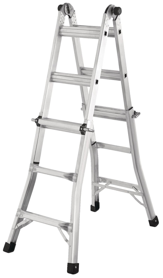 Mastercraft Grade 1A Aluminum Multi-Task Ladder, 13-ft, 300-lb