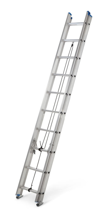 Mastercraft Grade 2 Aluminum Extension Ladder, 225-lb, 20-ft