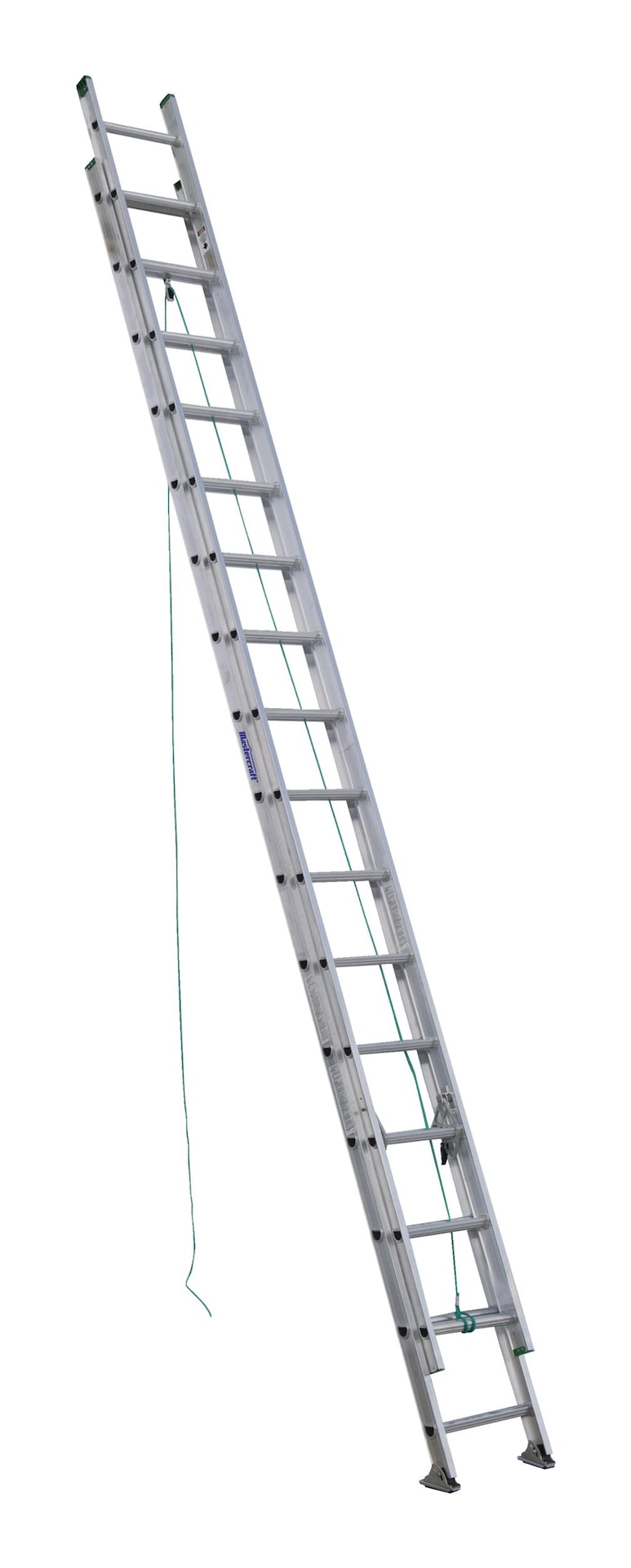 Mastercraft Grade 2 Aluminum Extension Ladder, 225-lb, 32-ft