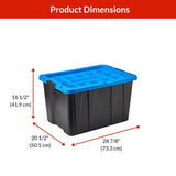 Mastercraft Heavy-Duty Easy Grip Latching Tote, 102.3-L image 7