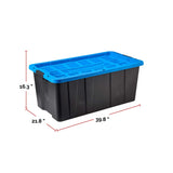 Mastercraft Heavy-Duty Easy Grip Latching Tote, 151.6-L image 6