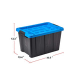 Mastercraft Heavy-Duty Easy Grip Latching Tote, 45.5-L image 5