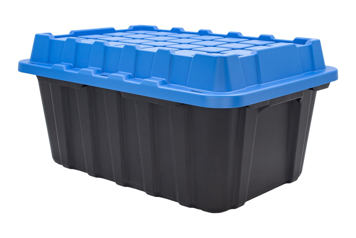 Mastercraft Heavy-Duty Polypropylene Tote with Domed Lid, 88-L