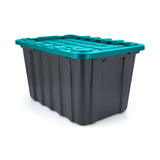 Mastercraft Heavy-Duty Storage Tote, 102-L, Teal image 3