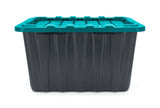 Mastercraft Heavy-Duty Storage Tote, 102-L, Teal image 5