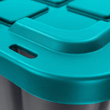 Mastercraft Heavy-Duty Storage Tote, 102-L, Teal image 8